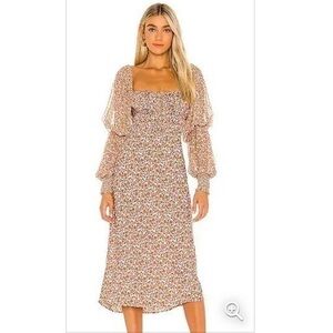 Free People | Dresses | Free People Keila Midi Dress Small | Poshmark